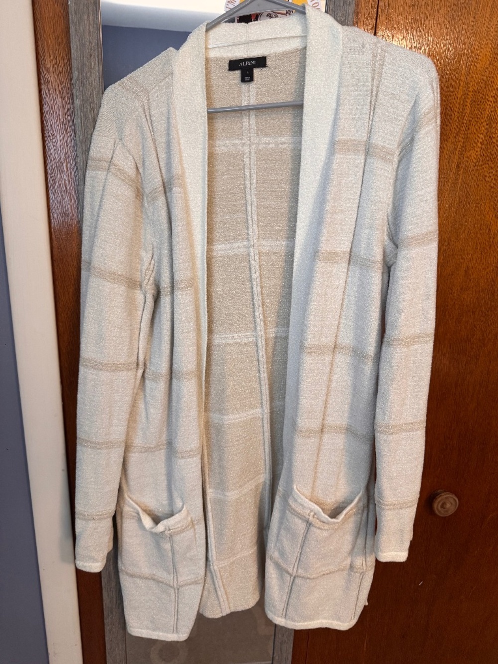 Shimmery cardigan